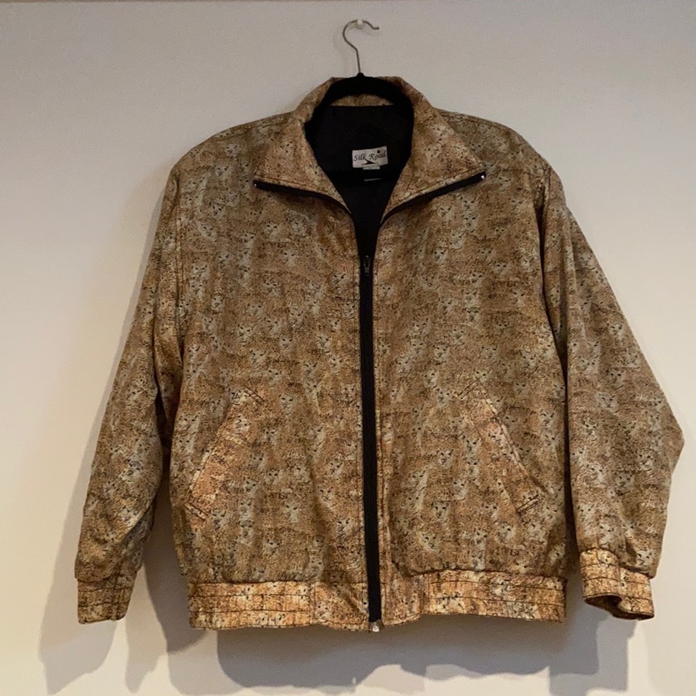 Vintage Silk Road Cheetah Jacket